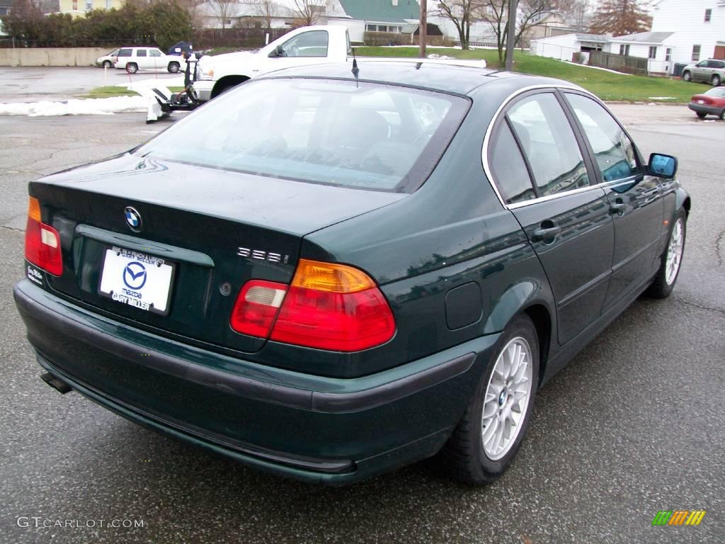 1999 3 Series 328i Sedan - Fern Green Metallic / Black photo #6