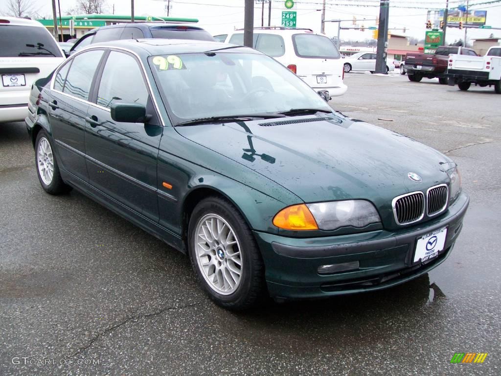 1999 3 Series 328i Sedan - Fern Green Metallic / Black photo #7