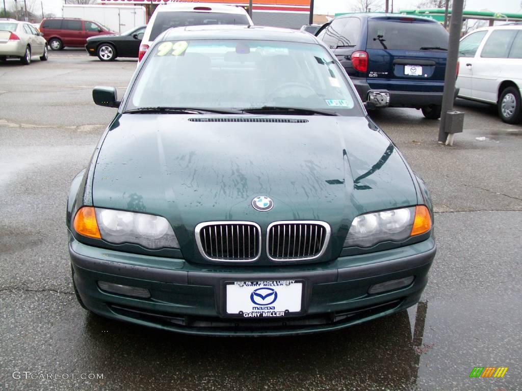 1999 3 Series 328i Sedan - Fern Green Metallic / Black photo #8