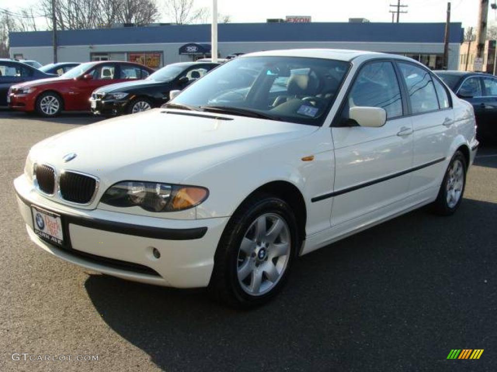 2005 3 Series 325xi Sedan - Alpine White / Black photo #4
