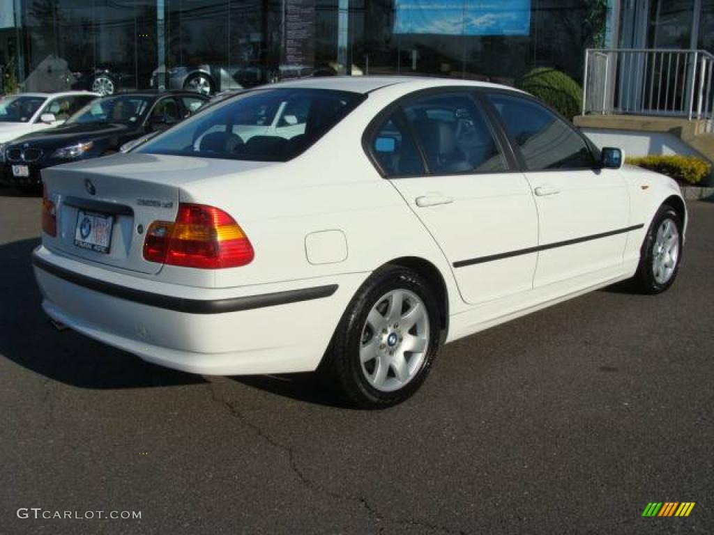 2005 3 Series 325xi Sedan - Alpine White / Black photo #8