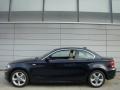 2009 Monaco Blue Metallic BMW 1 Series 128i Coupe  photo #3