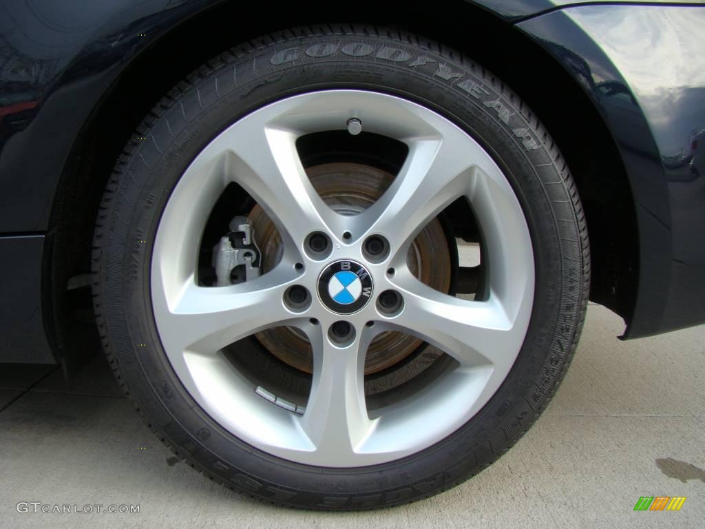 2009 1 Series 128i Coupe - Monaco Blue Metallic / Savanna Beige/Black Boston Leather photo #6