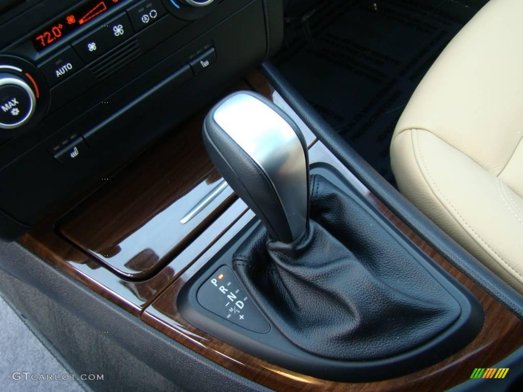 2009 1 Series 128i Coupe - Monaco Blue Metallic / Savanna Beige/Black Boston Leather photo #13
