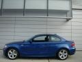 2009 Montego Blue Metallic BMW 1 Series 128i Coupe  photo #3