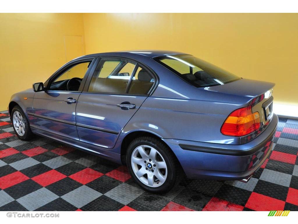 2005 3 Series 325xi Sedan - Steel Blue Metallic / Black photo #4