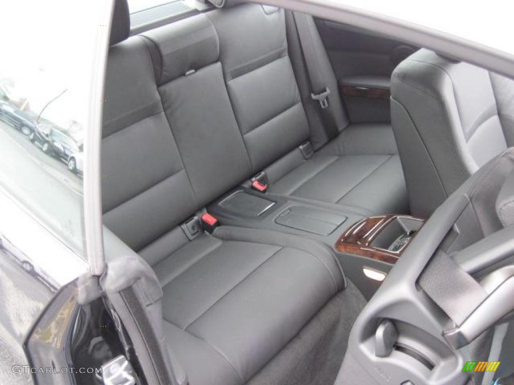 2009 3 Series 335i Convertible - Black Sapphire Metallic / Black photo #12