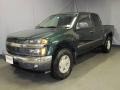 2004 Dark Green Metallic Chevrolet Colorado Z71 Crew Cab 4x4  photo #1