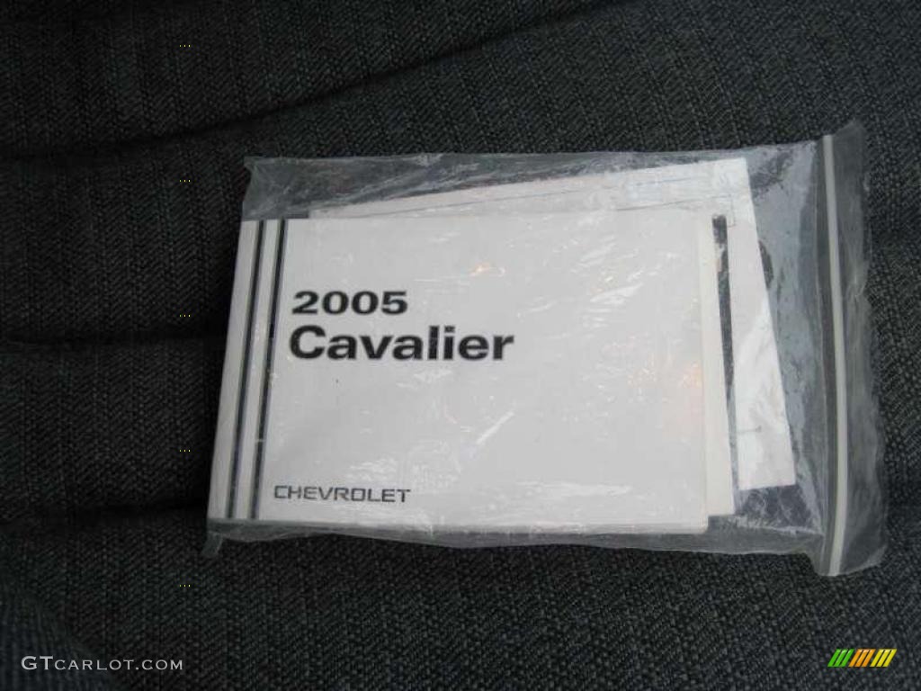 2005 Cavalier Coupe - Arrival Blue Metallic / Graphite Gray photo #14
