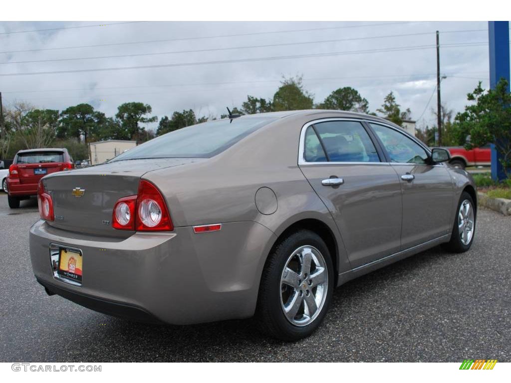 2008 Malibu LTZ Sedan - Amber Bronze Metallic / Cocoa/Cashmere Beige photo #5