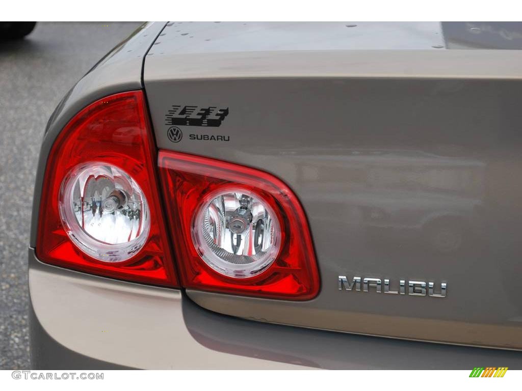 2008 Malibu LTZ Sedan - Amber Bronze Metallic / Cocoa/Cashmere Beige photo #10