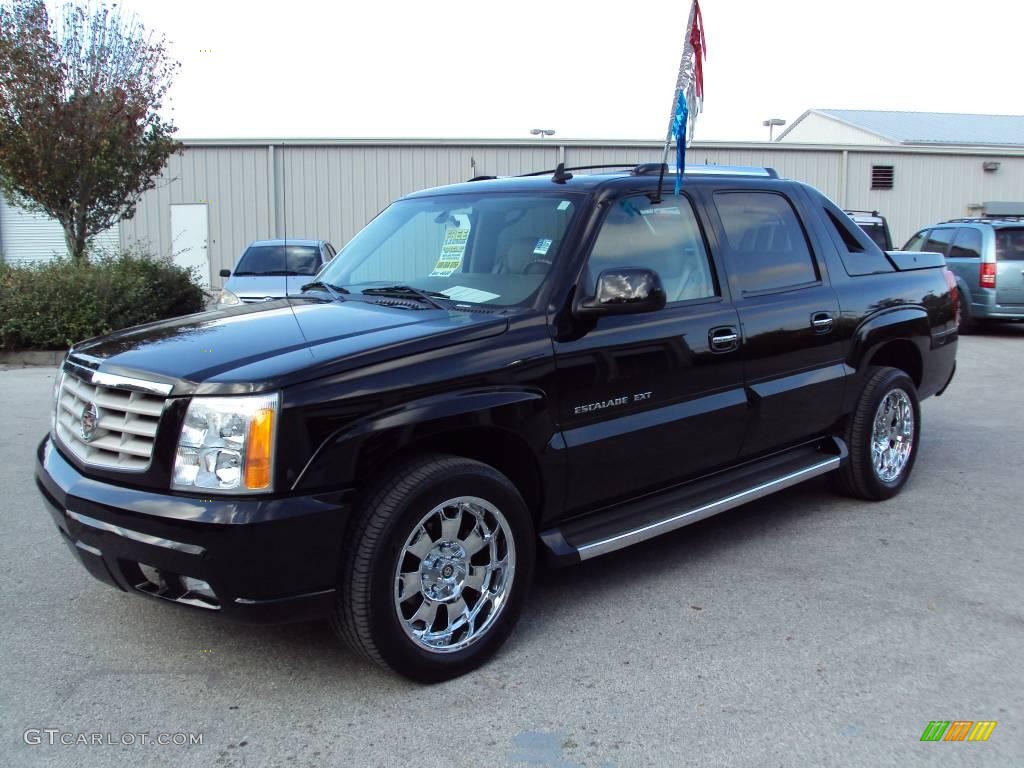 2006 Escalade EXT AWD - Black Raven / Shale photo #1