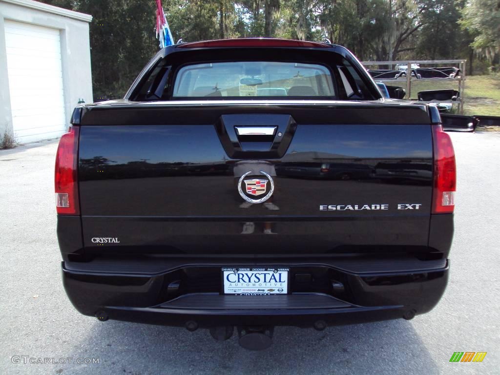 2006 Escalade EXT AWD - Black Raven / Shale photo #7