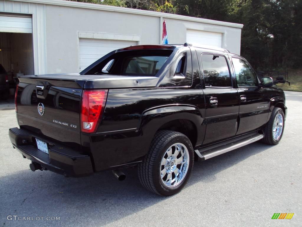 2006 Escalade EXT AWD - Black Raven / Shale photo #8
