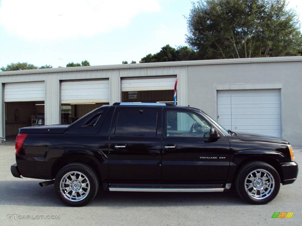 2006 Escalade EXT AWD - Black Raven / Shale photo #9
