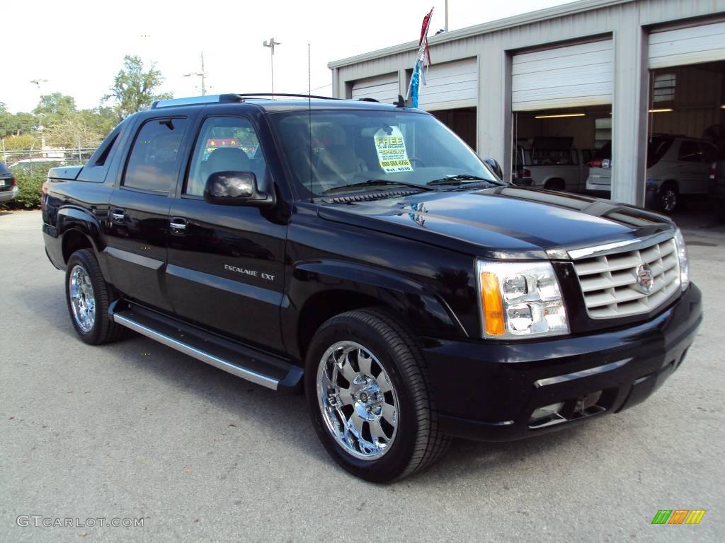 2006 Escalade EXT AWD - Black Raven / Shale photo #10