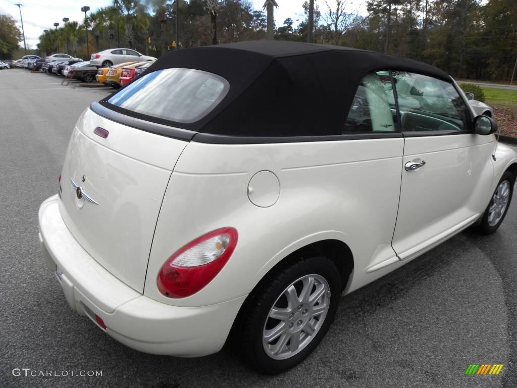 2007 PT Cruiser Convertible - Cool Vanilla White / Pastel Slate Gray photo #11