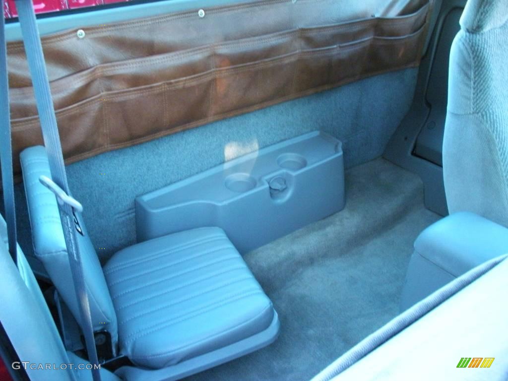 1996 Chevrolet S10 LS Extended Cab Rear Seat Photo #23468984