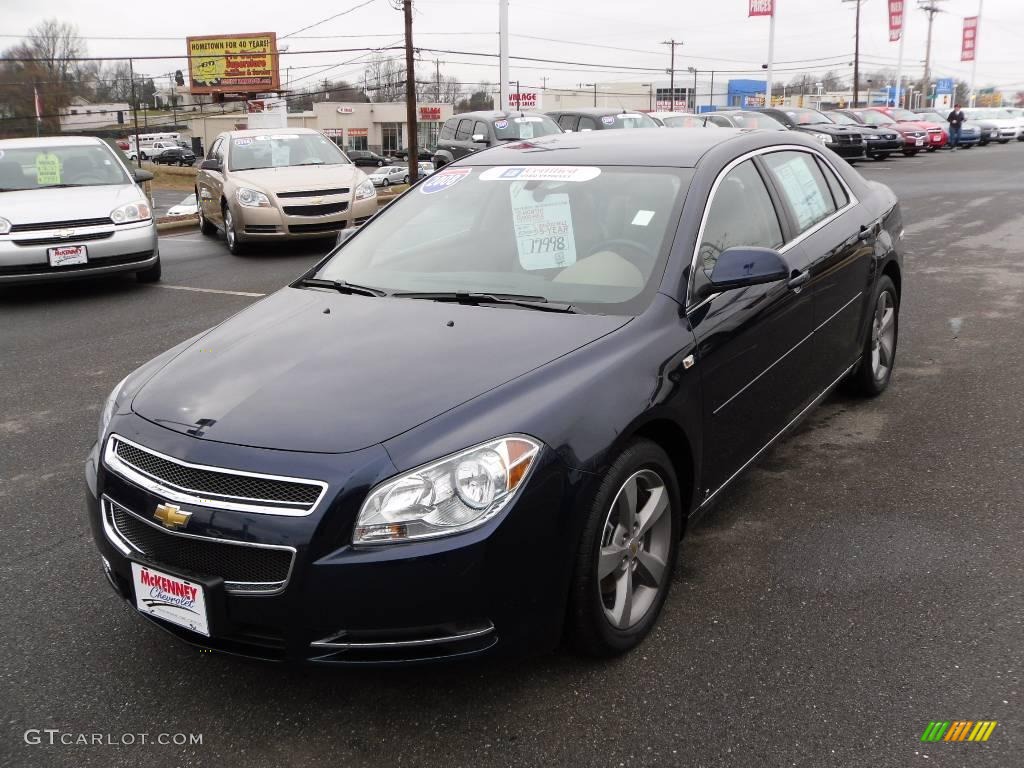 2008 Malibu LT Sedan - Imperial Blue Metallic / Cocoa/Cashmere Beige photo #1