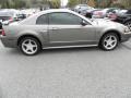 2001 Mineral Grey Metallic Ford Mustang GT Coupe  photo #9