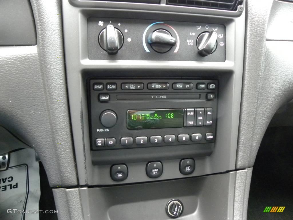 2001 Mustang GT Coupe - Mineral Grey Metallic / Dark Charcoal photo #17