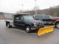 2006 Dark Blue Metallic Chevrolet Silverado 3500 Crew Cab 4x4 Chassis Dump Truck  photo #3