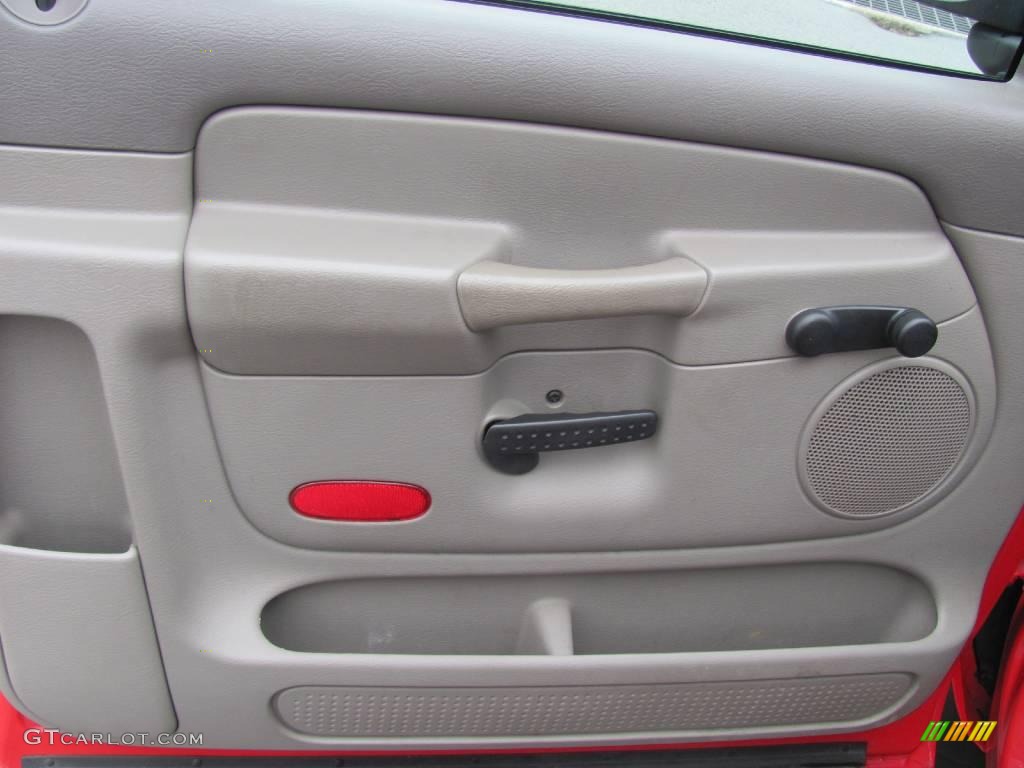 2003 Ram 1500 ST Regular Cab - Flame Red / Taupe photo #10