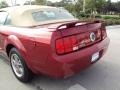 2005 Redfire Metallic Ford Mustang V6 Premium Convertible  photo #7