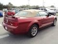 2005 Redfire Metallic Ford Mustang V6 Premium Convertible  photo #8