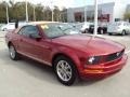 2005 Redfire Metallic Ford Mustang V6 Premium Convertible  photo #10