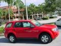 2009 Torch Red Ford Escape XLS  photo #2
