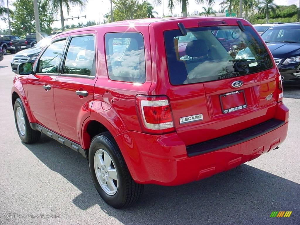 2009 Escape XLS - Torch Red / Stone photo #6