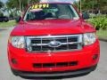 2009 Torch Red Ford Escape XLS  photo #9