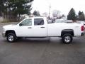 2009 Summit White Chevrolet Silverado 2500HD Work Truck Crew Cab 4x4  photo #1