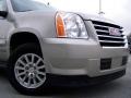 2008 Silver Birch Metallic GMC Yukon Hybrid 4x4  photo #2