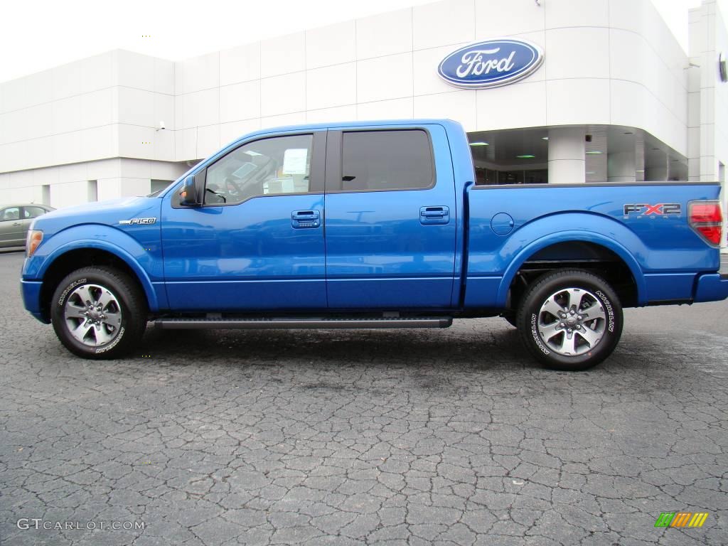 2010 F150 FX2 SuperCrew - Blue Flame Metallic / Black photo #5