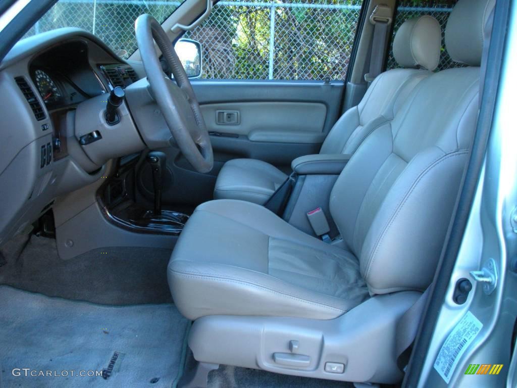 2002 4Runner Limited - Millennium Silver Metallic / Gray photo #12