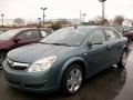 2009 Silver Moss Saturn Aura XE  photo #1