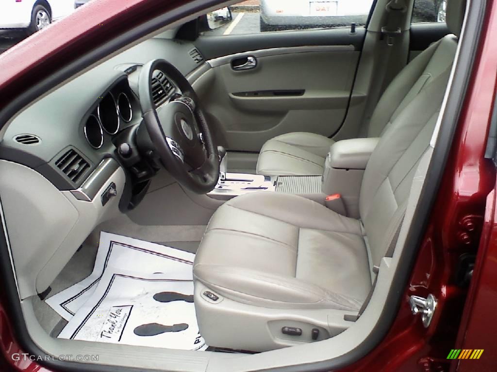 2009 Aura XR - Red Jewel Tintcoat / Gray photo #6