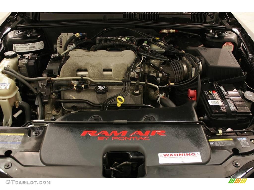 2002 Grand Am GT Sedan - Black / Dark Pewter photo #18