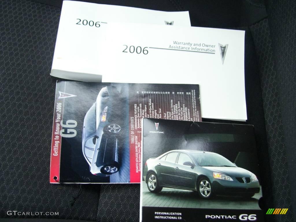 2006 G6 Sedan - Liquid Silver Metallic / Ebony photo #45