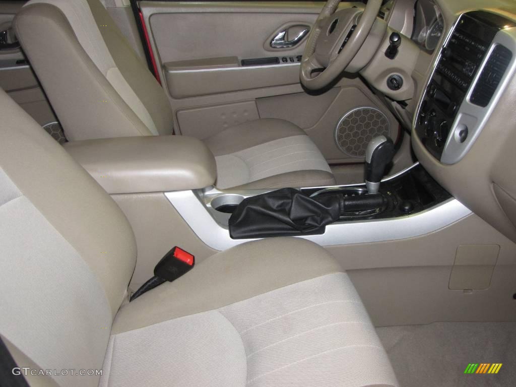2005 Mariner V6 Convenience 4WD - Vivid Red / Pebble/Light Parchment photo #11