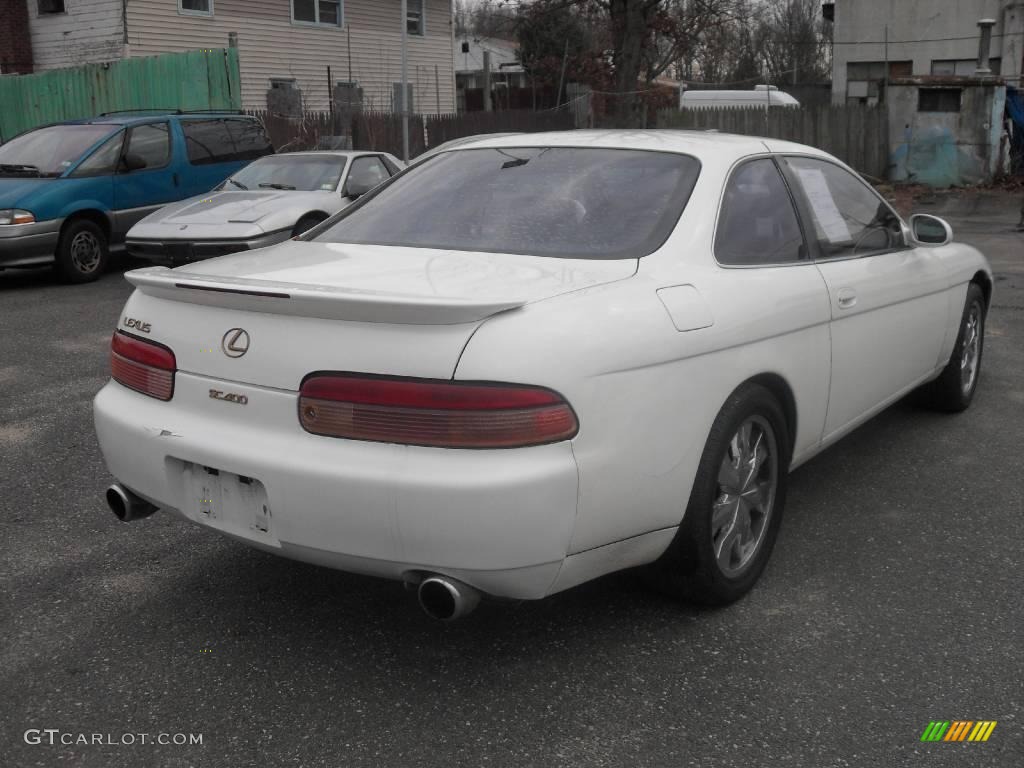 1993 SC 400 - Pearl White / Gray photo #4