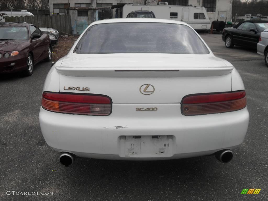 1993 SC 400 - Pearl White / Gray photo #5