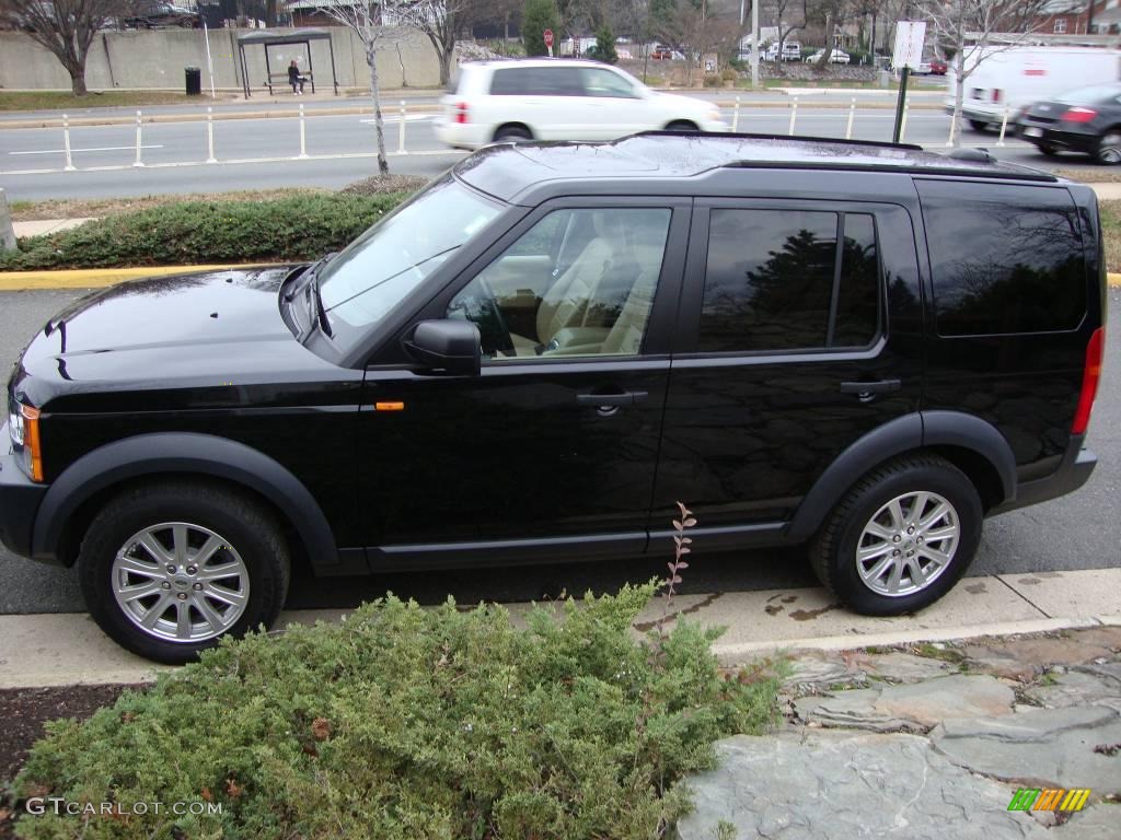 2007 LR3 V8 SE - Java Black Pearl / Alpaca Beige photo #2