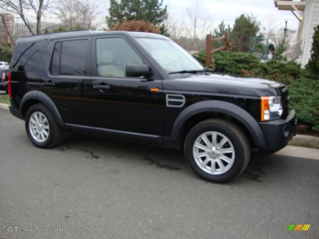 2007 LR3 V8 SE - Java Black Pearl / Alpaca Beige photo #8