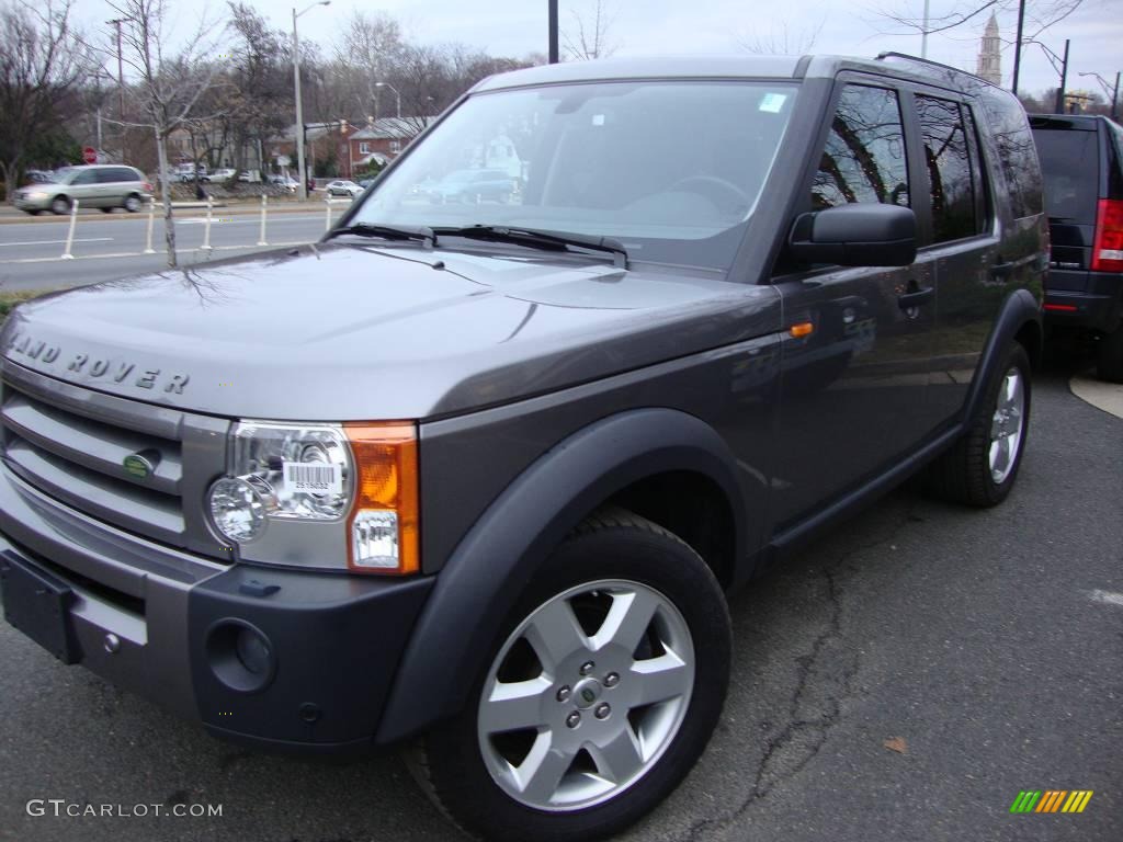 2007 LR3 V8 HSE - Stornoway Grey Metallic / Ebony Black photo #1