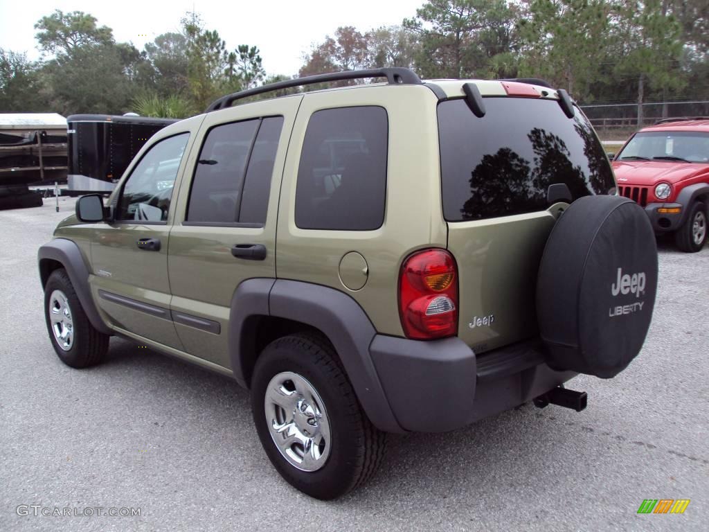 2004 Liberty Sport - Cactus Green Pearl / Taupe photo #3