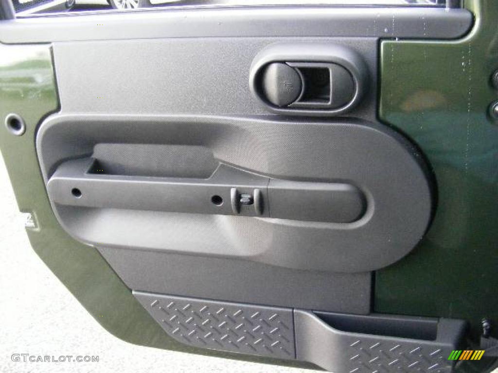 2008 Wrangler Unlimited Sahara 4x4 - Jeep Green Metallic / Dark Slate Gray/Med Slate Gray photo #21