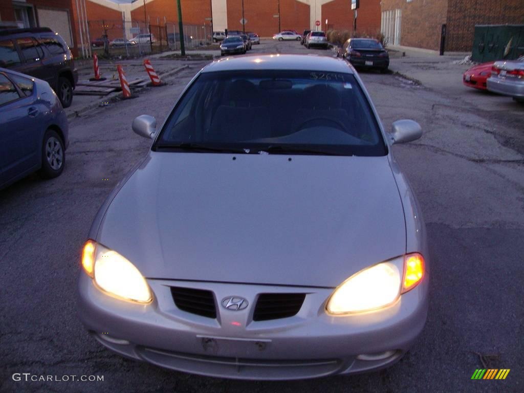 2000 Elantra GLS Sedan - Sandalwood / Beige photo #7
